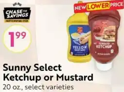 Save Mart Sunny Select Ketchup or Mustard offer