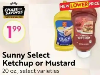 Save Mart Sunny Select Ketchup or Mustard offer