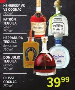 Cermak Fresh Market HENNESSY VS VS COGNAC PATRÓN TEQUILA HERRADURA TEQUILA DON JULIO TEQUILA D'USSE COGNAC offer