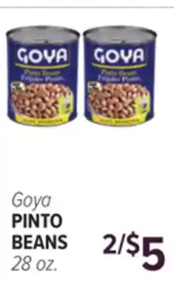 Cermak Fresh Market Goya PINTO BEANS offer