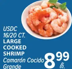 Cermak Fresh Market USDC 16/20 CT. LARGE COOKED SHRIMP offer