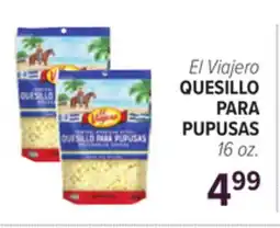 Cermak Fresh Market El Viajero QUESILLO PARA PUPUSAS offer