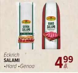 Cermak Fresh Market Eckrich SALAMI offer