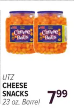 Cermak Fresh Market UTZ CHEESE SNACKS offer