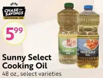 Save Mart Sunny Select Cooking Oil offer
