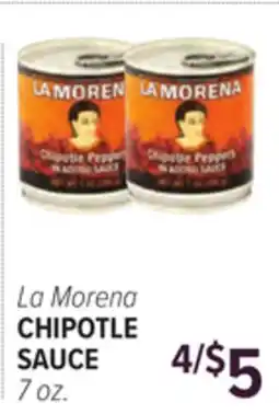Cermak Fresh Market La Morena CHIPOTLE SAUCE offer