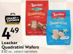Save Mart Loacker Quadratini Wafers offer