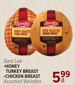Cermak Fresh Market Sara Lee •HONEY TURKEY BREAST •CHICKEN BREAST offer