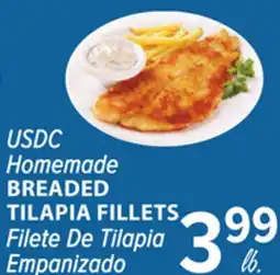 Cermak Fresh Market USDC Homemade BREADED TILAPIA FILLETS offer