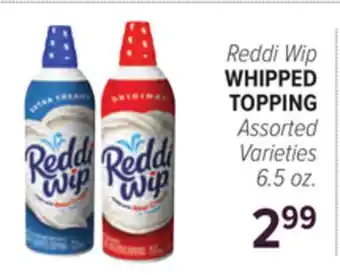 Cermak Fresh Market Reddi Wip WHIPPED TOPPING offer