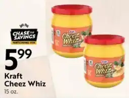Save Mart Kraft Cheez Whiz offer