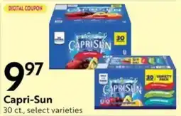 Save Mart Capri Sun offer
