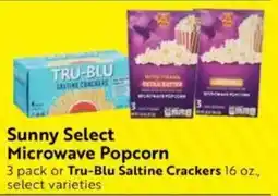 Save Mart Sunny Select Microwave Popcorn offer