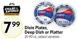Save Mart Dixie Plates Deep Dish or Platter offer