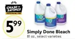Save Mart Simply Done Bleach offer