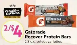 Save Mart Gatorade Recover Protein Bars offer