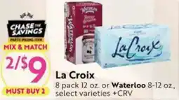 Save Mart La Croix offer