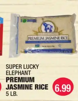 Carnicerias Jimenez SUPER LUCKY ELEPHANT PREMIUM JASMINE RICE offer