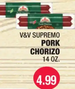 Carnicerias Jimenez V&V SUPREMO PORK CHORIZO offer
