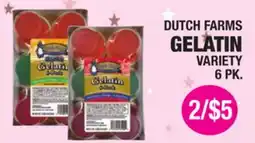 Carnicerias Jimenez DUTCH FARMS GELATIN VARIETY offer