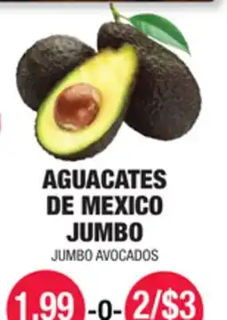 Carnicerias Jimenez AGUACATES DE MEXICO JUMBO offer