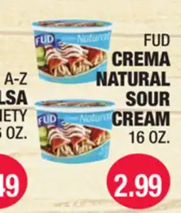 Carnicerias Jimenez FUD CREMA NATURAL SOUR CREAM offer