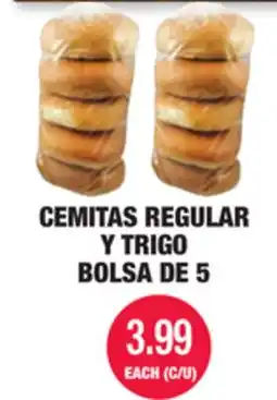 Carnicerias Jimenez CEMITAS REGULAR Y TRIGO BOLSA DE 5 offer