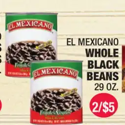 Carnicerias Jimenez EL MEXICANO WHOLE BLACK BEANS offer