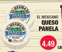 Carnicerias Jimenez EL MEXICANO QUESO PANELA offer