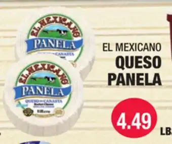 Carnicerias Jimenez EL MEXICANO QUESO PANELA offer