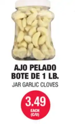 Carnicerias Jimenez AJO PELADO BOTE DE 1 LB offer