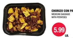 Carnicerias Jimenez CHORIZO CON PATATAS offer