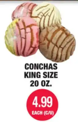 Carnicerias Jimenez CONCHAS KING SIZE offer