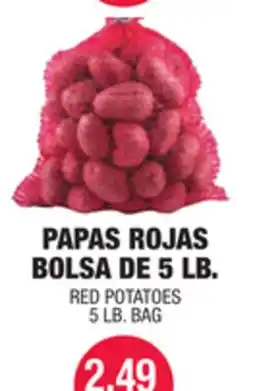 Carnicerias Jimenez PAPAS ROJAS BOLSA DE 5 LB offer