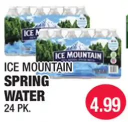 Carnicerias Jimenez ICE MOUNTAIN SPRING WATER offer