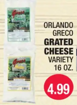 Carnicerias Jimenez ORLANDO GRECO GRATED CHEESE offer