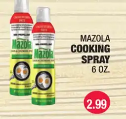 Carnicerias Jimenez MAZOLA COOKING SPRAY offer