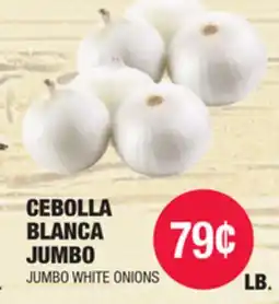 Carnicerias Jimenez JUMBO WHITE ONIONS offer