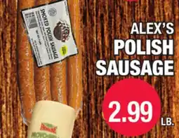 Carnicerias Jimenez ALEX'S POLISH SAUSAGE offer