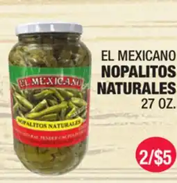 Carnicerias Jimenez EL MEXICANO NOPALITOS NATURALES offer