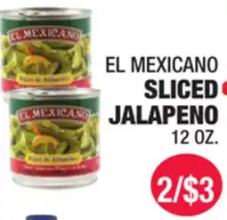 Carnicerias Jimenez EL MEXICANO SLICED JALAPENO offer