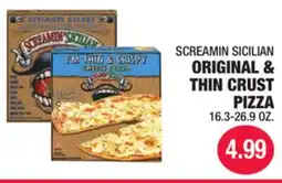 Carnicerias Jimenez SCREAMIN SICILIAN ORIGINAL & THIN CRUST PIZZA offer