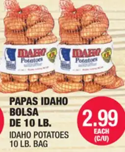 Carnicerias Jimenez PAPAS IDAHO BOLSA DE 10 LB offer