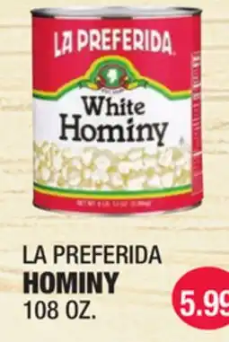 Carnicerias Jimenez LA PREFERIDA HOMINY offer
