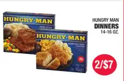 Carnicerias Jimenez HUNGRY MAN DINNERS offer