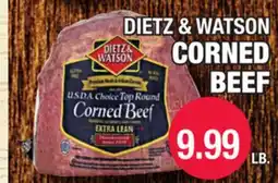 Carnicerias Jimenez DIETZ & WATSON CORNED BEEF offer