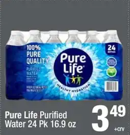 Super King Markets Pure Life Purified Water 24 Pk 16.9 oz offer