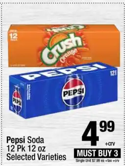 Super King Markets Pepsi soda offer