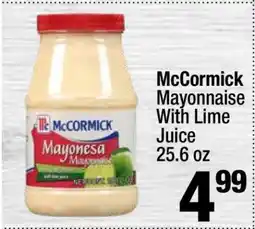 Super King Markets McCormick Mayonnaise With Lime Juice offer