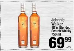 Super King Markets Johnnie Walker offer